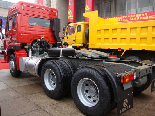 Prima da segurança 30T 371HP 6X4 - MODELO ZZ4255N3246B1 da resistência do tempo do caminhão do motor