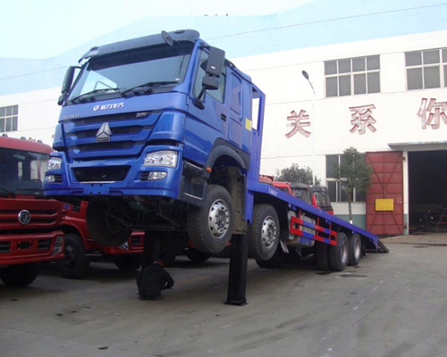 O caminhão pesado da carga de Sinotruk Howo7 6x4 40T com 20 pés coloca 10 rodas 371hp