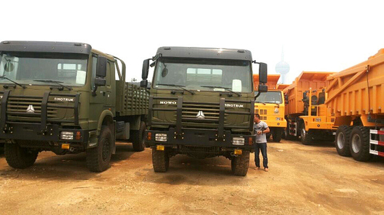 Caminhões pesados da carga 4×4/caminhão militar da carga todo o modelo ZZ2167M5227 da movimentação da roda