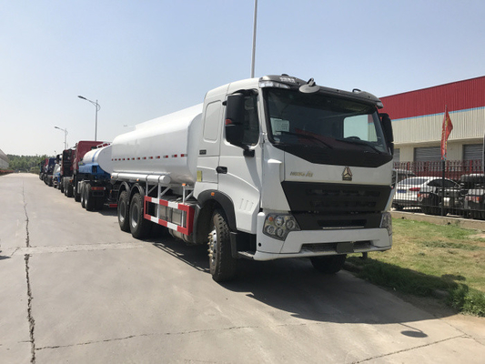 Cama ZZ1257N4347N1/S0WA-5 modelo do caminhão de petroleiro um do óleo de Sinotruk Howo A7 20 Cbm