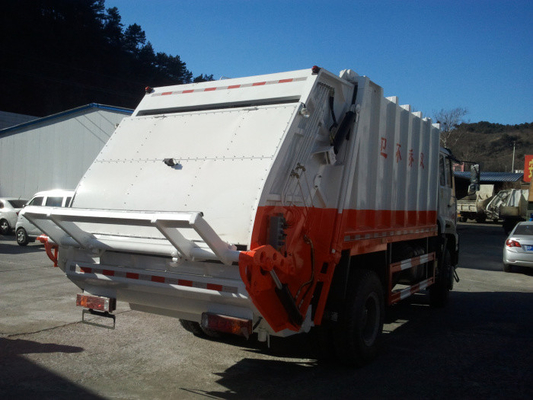 prova automática alta do tempo do caminhão do compressor do lixo 10m3 com velocidade rápida da carga