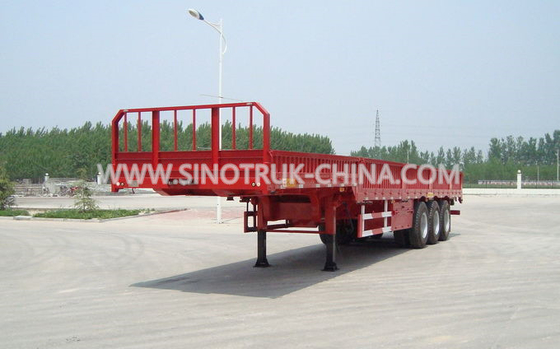Reboques resistentes de pouco peso de Dropside semi com o telhado impermeável da tampa e do slider