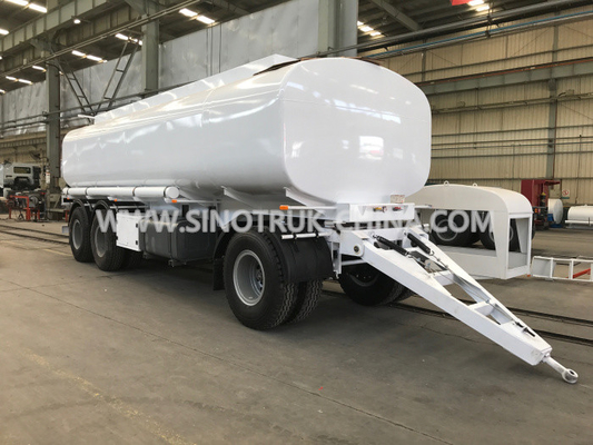 25 3 de BPW dos eixos de óleo toneladas de reboque do tanque/do depósito de gasolina reboque semi com 2 salas