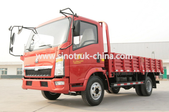 Colora a eficiência elevada opcional ZZ1127D3815C1 116HP do caminhão da carga da luz 4*2 12 toneladas
