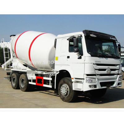 336hp construção de aço do caminhão do misturador concreto do motor 6×4 Howo com o petroleiro 10cbm