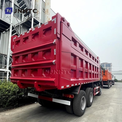 Howo 6x4 Novos/usados 10 rodas camião de descarga Diesel câmera traseira 400HP Euro 2 Euro 3 normas de emissões 8L Hino RHD