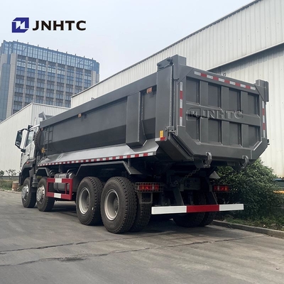 Baixo Preço Howo NX Direito ou Direito Direito 320-400HP Caminhão de segunda mão 12 rodas 8x4 Mining Dump Truck para venda