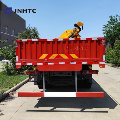 Howo T7H Novo 8*4 12 rodas 40 toneladas 380HP Guindaste montado Max 16 toneladas Carga de braço com caminhão guindaste