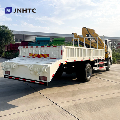 Carrinho novo ou usado Grão montado HOWO Cargo Grão de reboque Carrinho com escada 10 toneladas Telescópica Extender Boom Truck