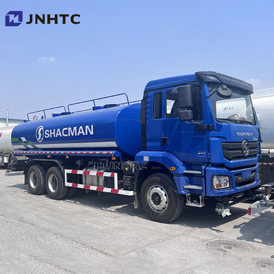 Suporte à personalização Blue Shacman H3000 20m3 Sprinkler de água Caminhão Cisterna de água para manutenção de estradas