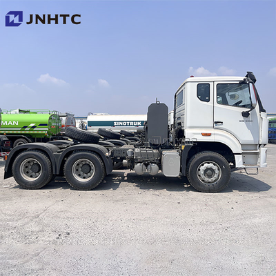 HOWO NX 10 rodas 380hp Semi-trator Truck cabeça diesel combustível transmissão manual direito Euro 2 Venda rápida preço baixo