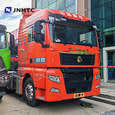 Low Price SITRAK Caminhão G7s 540HP C7H C9H 6x4 Euro6 Dormitório Cabina Alta Tractor Headuty Caminhão