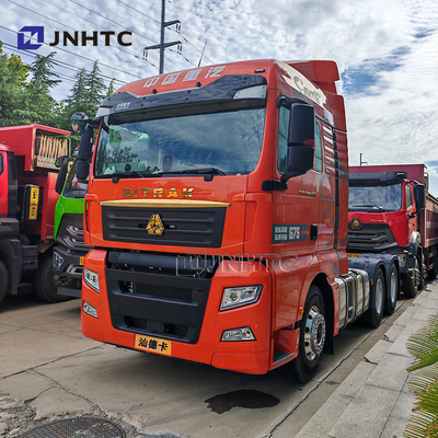 Low Price SITRAK Caminhão G7s 540HP C7H C9H 6x4 Euro6 Dormitório Cabina Alta Tractor Headuty Caminhão