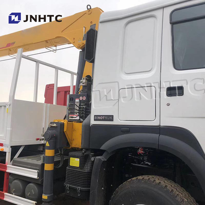 HOWO 8 Ton 12Ton Telescópica Boom Caminhão Guindaste Caminhão Montado Guindaste Hidráulico Guindaste Caminhão Móvel China Fábrica para Venda