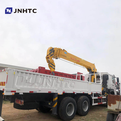 HOWO 8 Ton 12Ton Telescópica Boom Caminhão Guindaste Caminhão Montado Guindaste Hidráulico Guindaste Caminhão Móvel China Fábrica para Venda