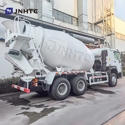 SINOTRUK HOWO Caminhão de mistura de betão 6X4 336HP 10m3 Capacidade Caminhão de mistura de cimento montado Caminhão de mistura de betão para venda