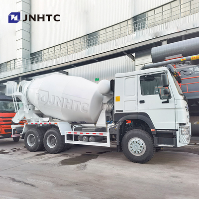 SINOTRUK HOWO Caminhão de mistura de betão 6X4 336HP 10m3 Capacidade Caminhão de mistura de cimento montado Caminhão de mistura de betão para venda