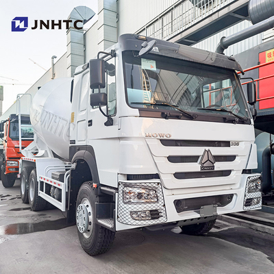 SINOTRUK HOWO Caminhão de mistura de betão 6X4 336HP 10m3 Capacidade Caminhão de mistura de cimento montado Caminhão de mistura de betão para venda