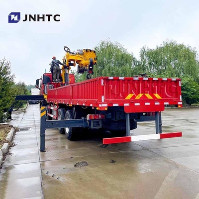 China Howo 6x4 380hp guindaste de braço dobrável com caminhão de carga 14/ 16 toneladas guindaste telescópico montado em barra bom preço