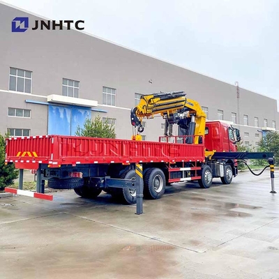China Howo 6x4 380hp guindaste de braço dobrável com caminhão de carga 14/ 16 toneladas guindaste telescópico montado em barra bom preço