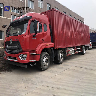 Hot HOWO Marca 8*4 Caminhão de carga de vedação Caminhão de carga de carga pesada Caminhão de transporte de carga