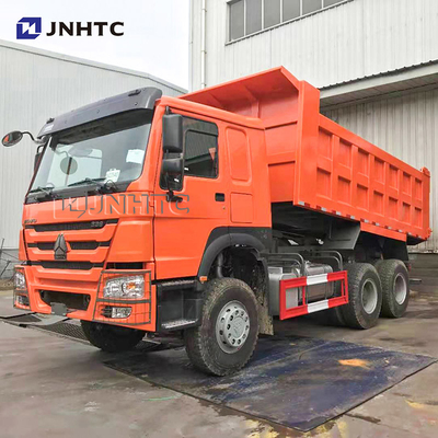Camião de descarga usado e novo Sinotruk Howo 6x4 10 rodas Usado 336hp Euro3 Com 40 toneladas de caminhão de despejo