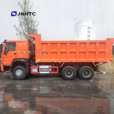 Camião de descarga usado e novo Sinotruk Howo 6x4 10 rodas Usado 336hp Euro3 Com 40 toneladas de caminhão de despejo