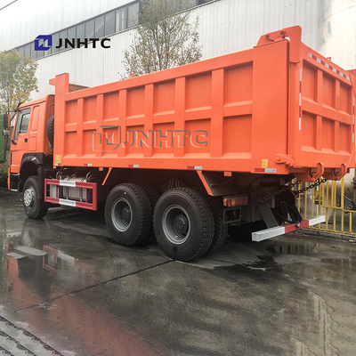 Camião de descarga usado e novo Sinotruk Howo 6x4 10 rodas Usado 336hp Euro3 Com 40 toneladas de caminhão de despejo