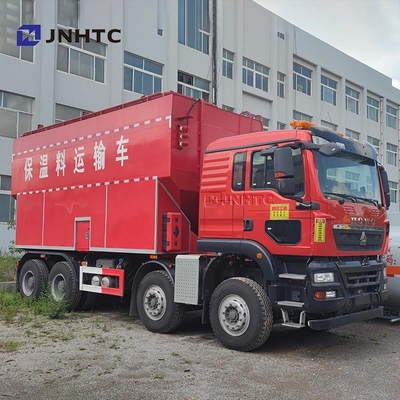 Melhor Sinotruk HOWO TX Material de isolamento térmico Veículo de transporte de caminhão 8X4 430 HP para venda