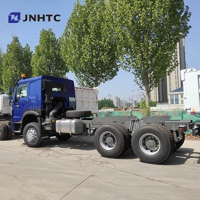 NOVO HOWO 6X4 chassi de caminhão de despejo 400HP 10 rodas chassi de caminhão de descarga azul