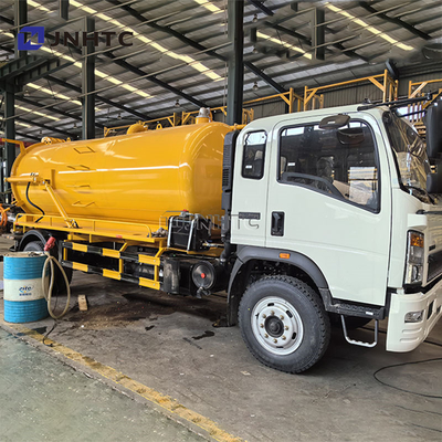 NOVO Sinotruk HOWO 10cbm Tanque de sucção séptico fecal Tanque de vácuo Caminhão de tanque preço