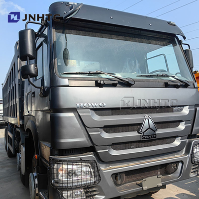 Novo HOWO 7 8x4 12 rodas 30m3 50tons Euro 3 Lifting frontal caminhão de descarga pesado