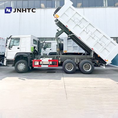 Novo Howo 30cbm caminhão 6x4 10 rodas 400 HP CNG transporte camião de descarga preço para venda