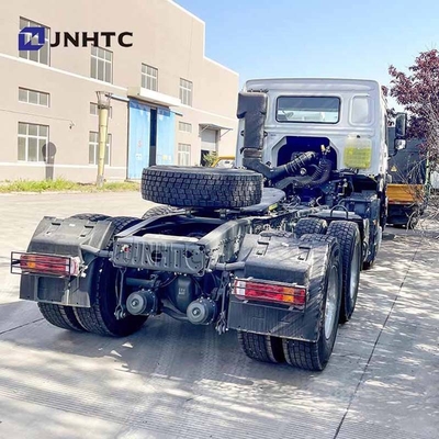 HOWO Trator Euro 2-6 380 400 HP 6X4 10 Rodas 25Tons Carga útil Cabeça de reboque Trator Preços do camião