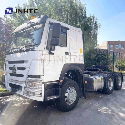 HOWO Trator Euro 2-6 380 400 HP 6X4 10 Rodas 25Tons Carga útil Cabeça de reboque Trator Preços do camião