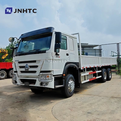 Sinotruk Howo Cargo Truck 6x4 25 Tons 340hp Carro de carga de cama plana barato e fino para venda