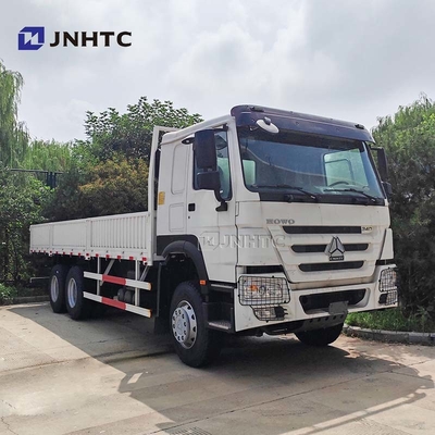Sinotruk Howo Cargo Truck 6x4 25 Tons 340hp Carro de carga de cama plana barato e fino para venda