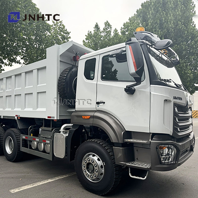 Sinotruk Howo NX 371 Caminhão de lixo 6x4 8x4 Caminhão de lixo de mineração Sino Hohan 380 400hp 10 12 Roda 20-60 toneladas Caminhão de remoção de areia