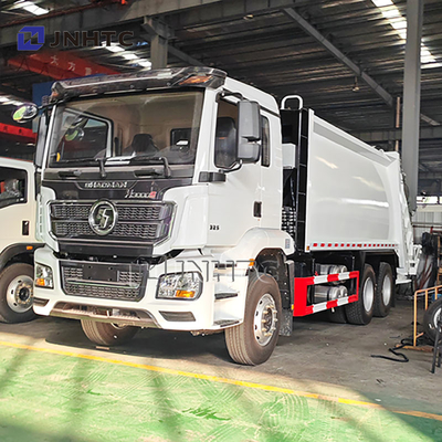 Shacman H3000 25 toneladas Veículo de recolha de lixo 23 m3 Compactor de carga traseira Camião de compactação