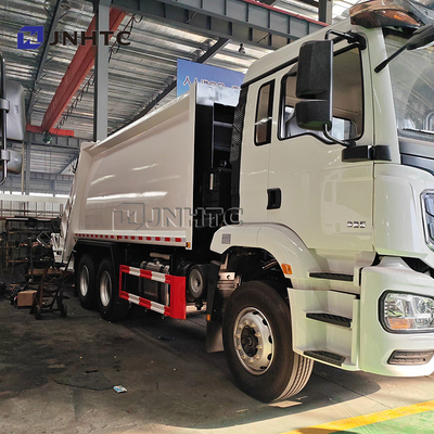 Shacman H3000 25 toneladas Veículo de recolha de lixo 23 m3 Compactor de carga traseira Camião de compactação
