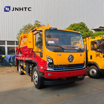 Shacman Vacuum Sewage Suction Truck 4x2 Sewer Tank Truck Septic Tank Truck com limpeza de água de alta pressão à venda