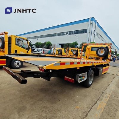 FAW Flatbed Wrecker 4*2 3tons 5 Ton 160HP Road Recovery Wrecker Truck Bom preço
