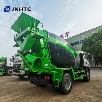 HOWO 4×2 caminhão de mistura de concreto leve 3 metros cúbicos 4,5 toneladas resistente às intempéries caminhão de mistura de concreto