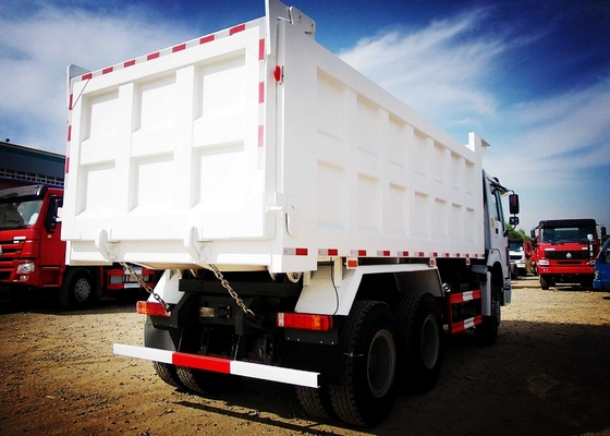 Poder de cavalo resistente do caminhão basculante 371 do Euro II de Sinotruk Howo 6x4 25 toneladas de carregamento
