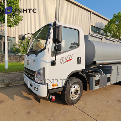 FAW Novo camião de água de 5000 litros usado camião de combustível diesel camião de água de tanque com motor de bomba caixa de engrenagens manual