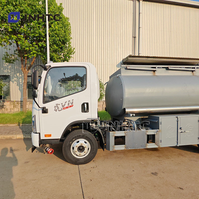 FAW Novo camião de água de 5000 litros usado camião de combustível diesel camião de água de tanque com motor de bomba caixa de engrenagens manual