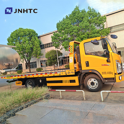 Novo carro de reboque HOWO Caminhão de resgate Caminhão de recuperação de resgate 5 toneladas Caminhão de reboque Corpo preço