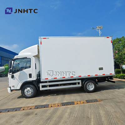 ISUZU 10 toneladas carga útil 4x2 6x4 Box Van Cargo caminhão com motor 205hp 240hp