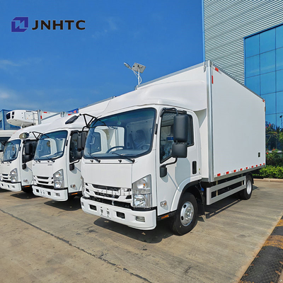 ISUZU 10 toneladas carga útil 4x2 6x4 Box Van Cargo caminhão com motor 205hp 240hp
