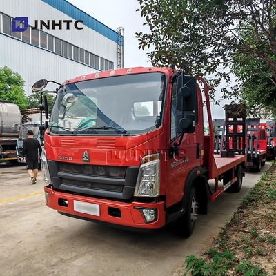 Venda a quente HOWO Wrecker Truck 4x2 3-5 toneladas Flatbed Light Duty Wrecker Tow Truck